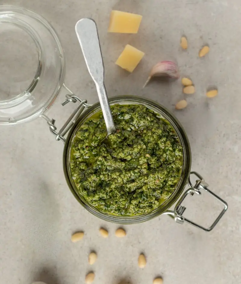 Recette Pesto alliaire Recette Pesto alliaire